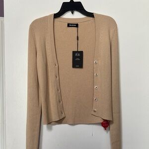 NAADAM Beige Women's Cardigan